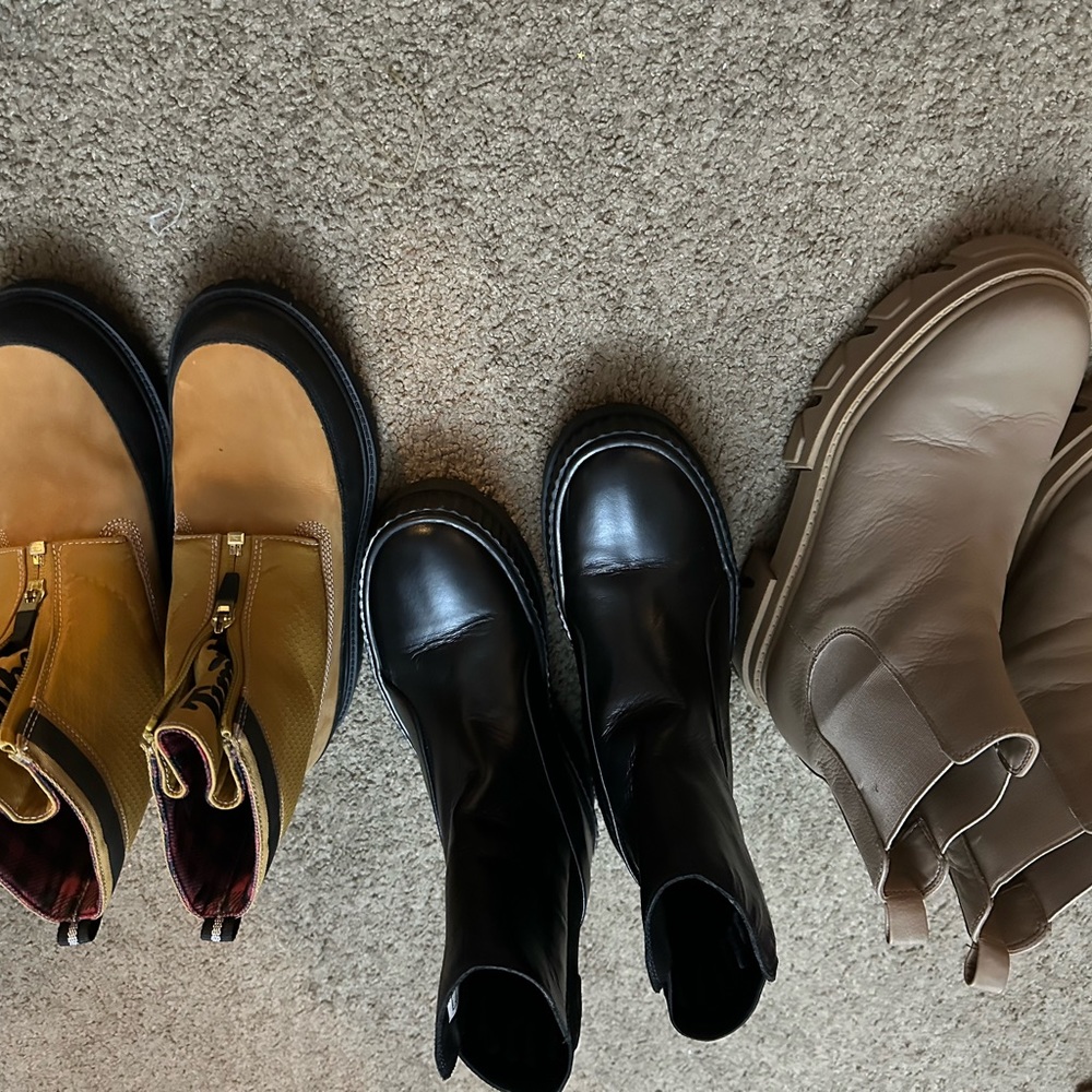 sam edelman puma timberland 8.5